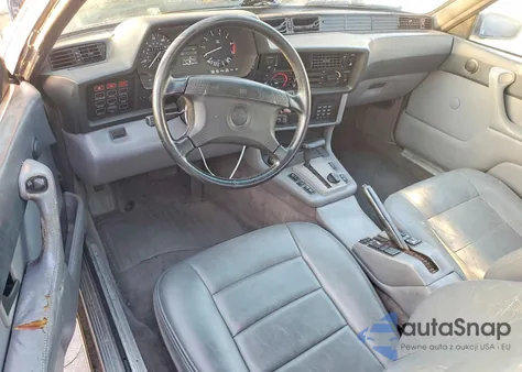 1989 BMW 635 Csi Automatic из США, поврежденный, VIN WBAEC8415K3268295